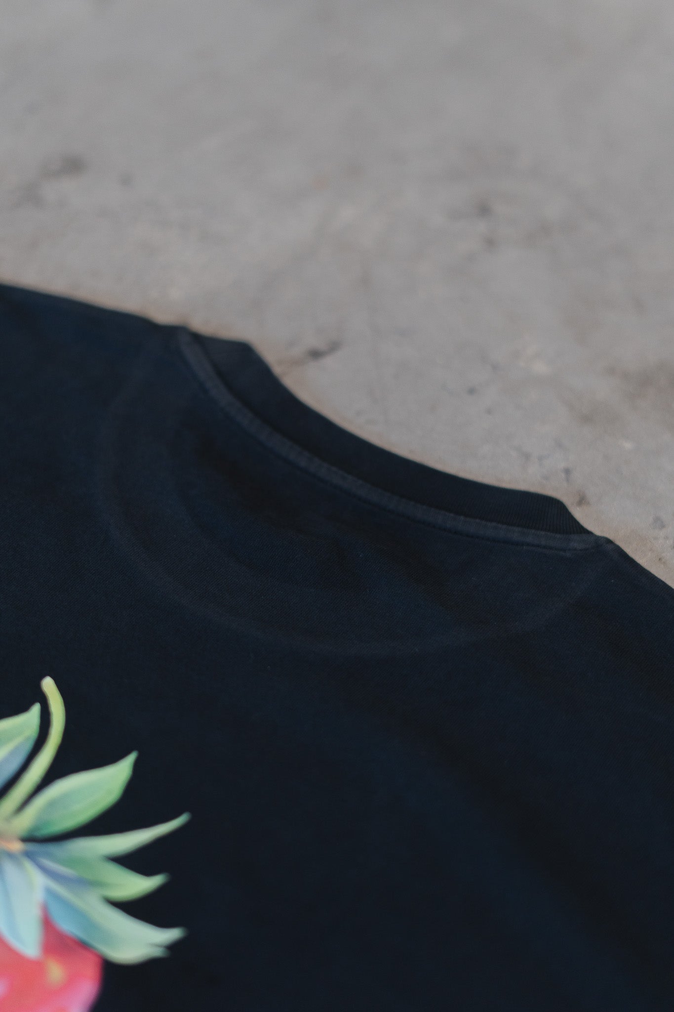 Vruchtdragers Oversized T-shirt man Washed black