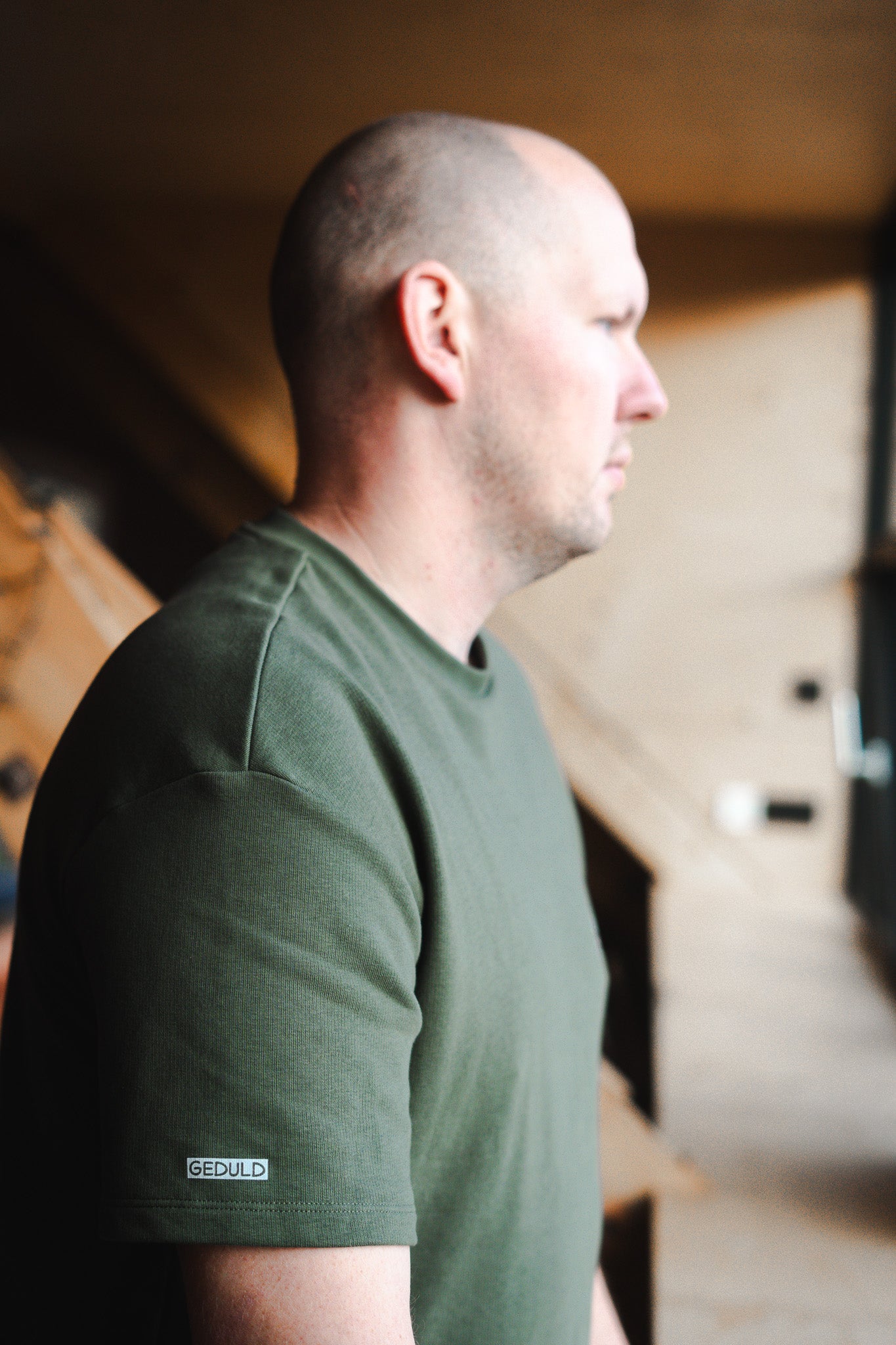 Vruchtdragers Oversized T-shirt Khaki green Sweaterstof