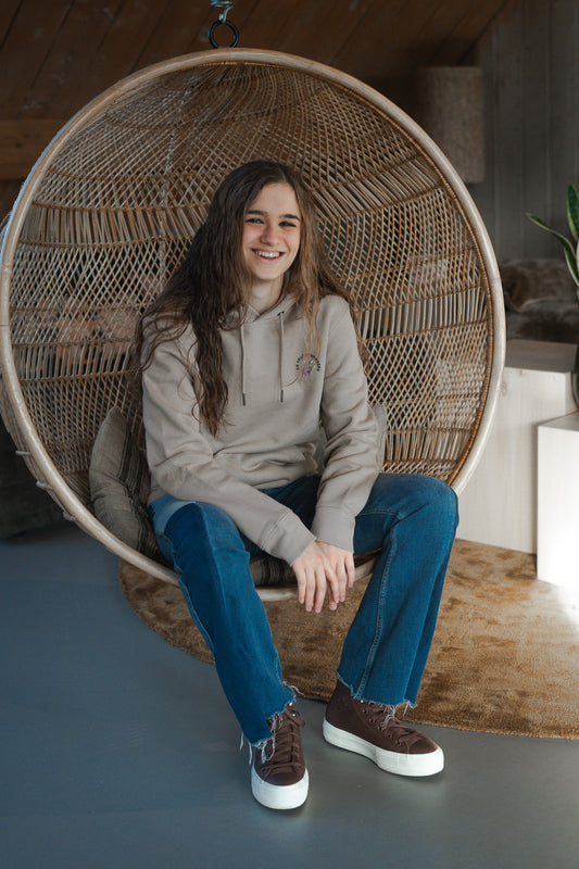 Vruchtdragers Hoodie Wet sand