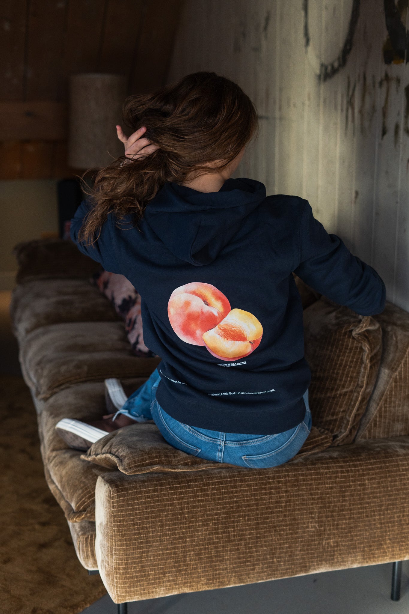 Vruchtdragers Hoodie Navy Blue
