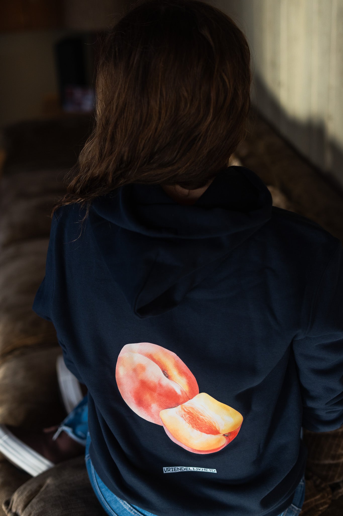 Vruchtdragers Hoodie Navy Blue