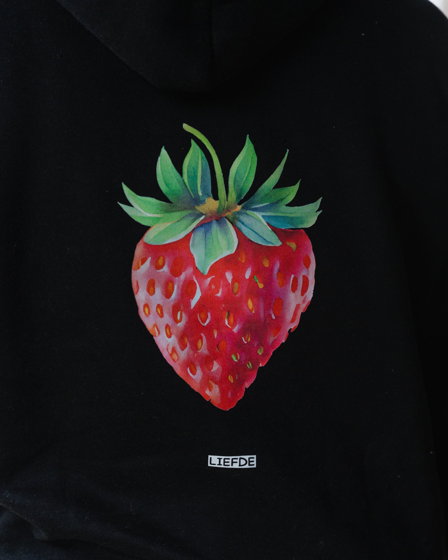 Vruchtdragers Dames Hoodie Black