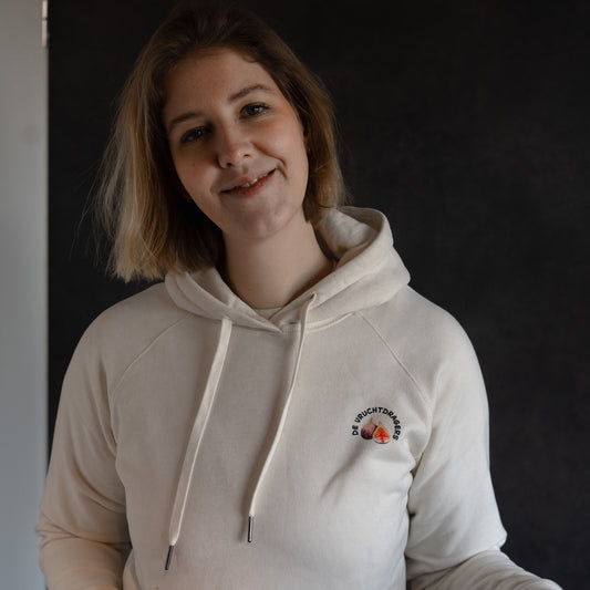 Vruchtdragers Dames Hoodie Ivory white