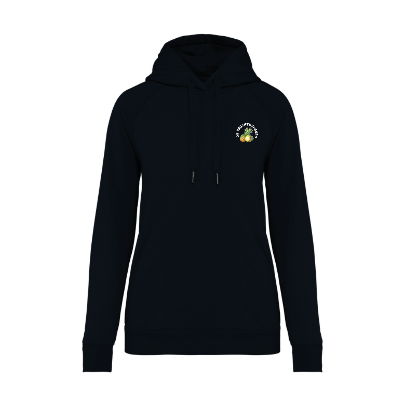 Vruchtdragers Dames Hoodie Black