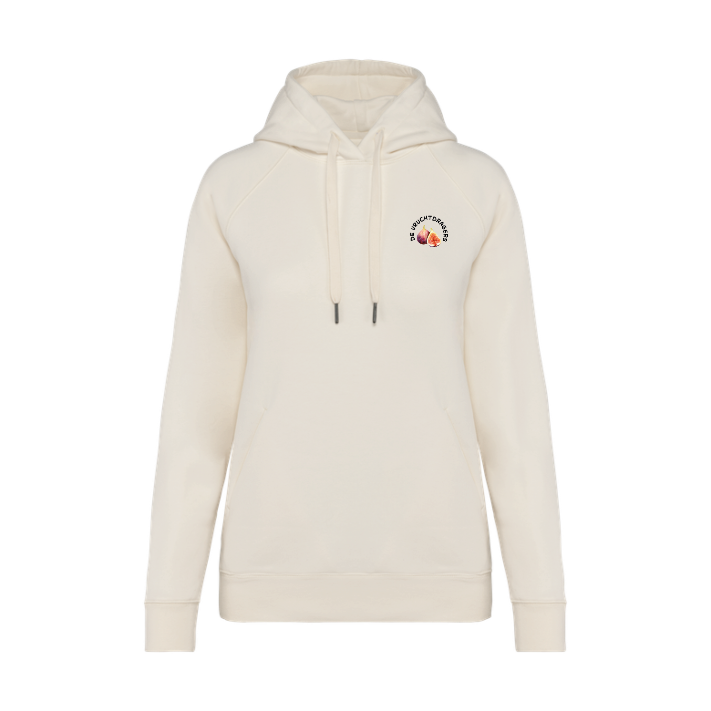 Vruchtdragers Dames Hoodie Ivory white