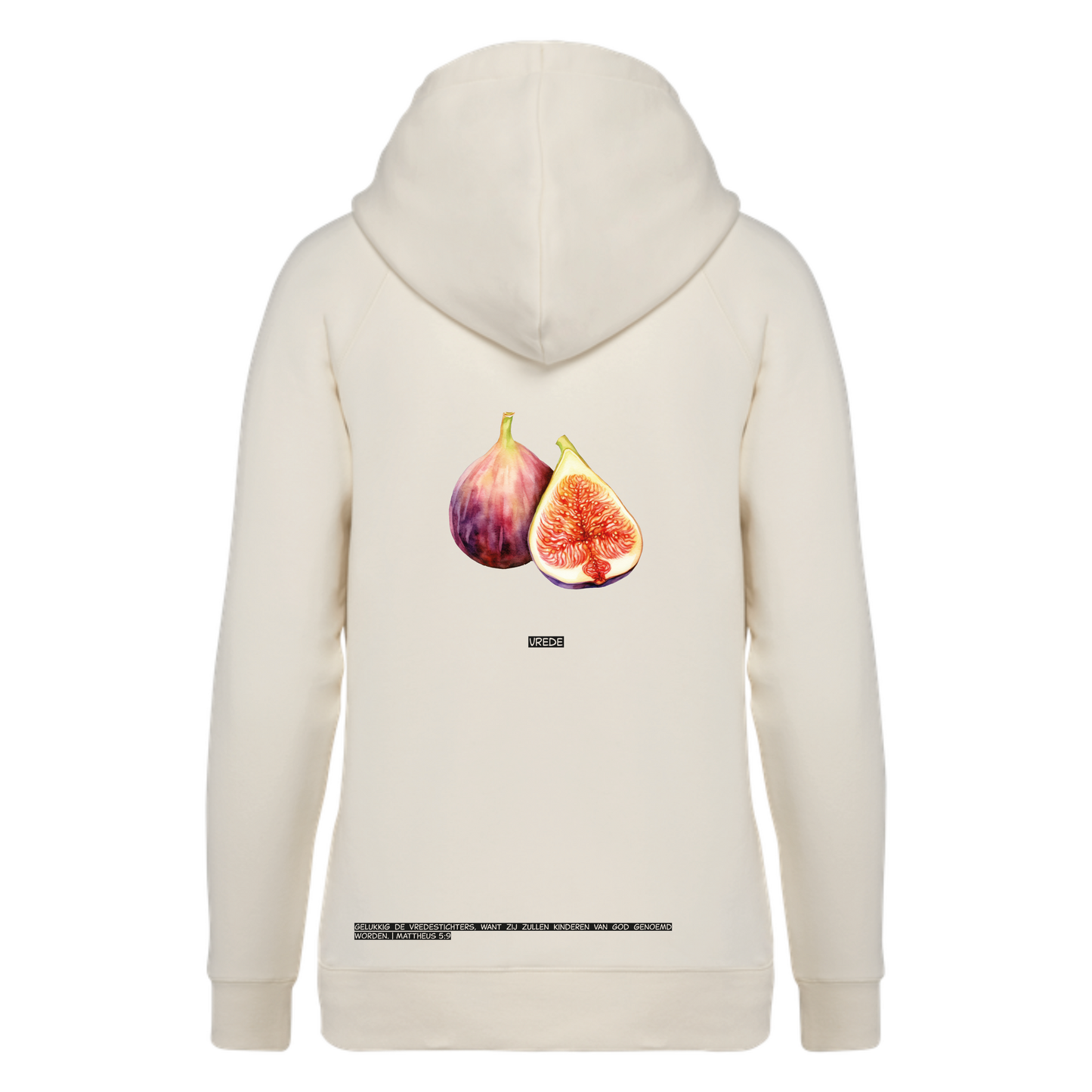Vruchtdragers Dames Hoodie Ivory white