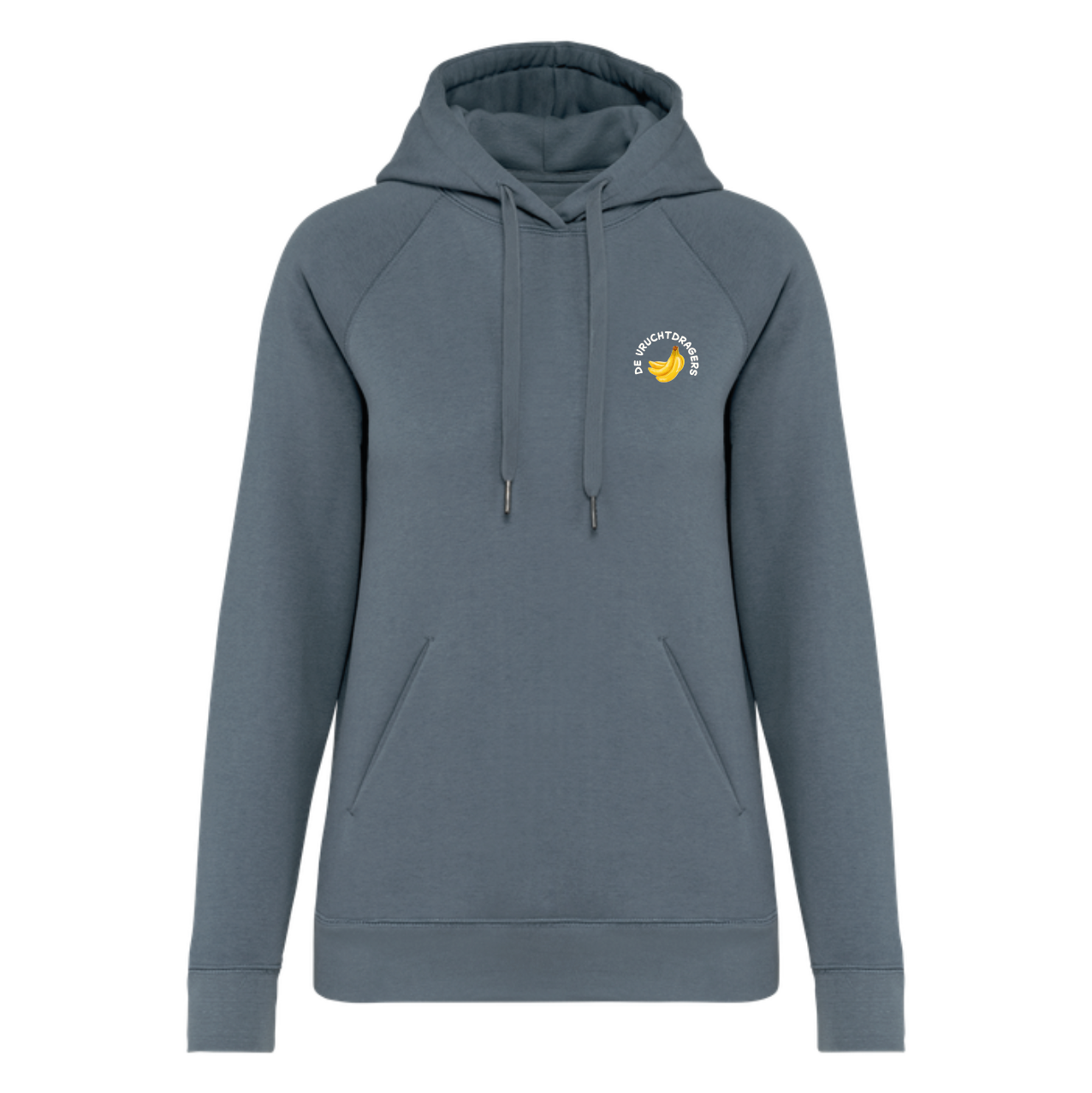 Vruchtdragers Dames Hoodie Mineral Grey