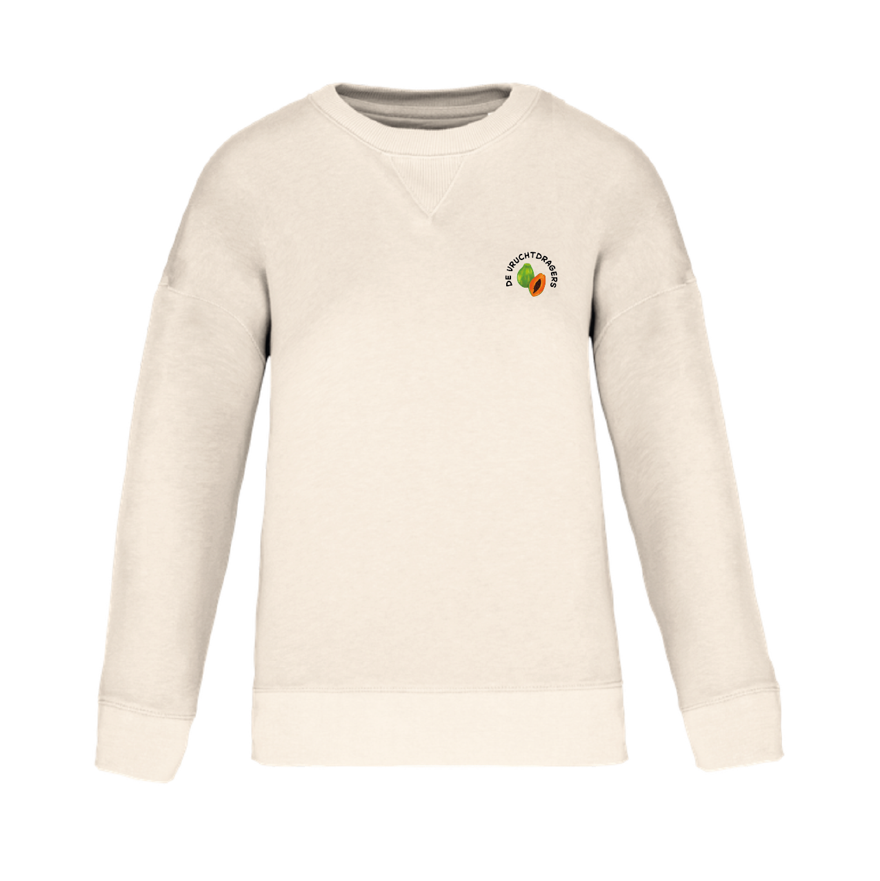 Vruchtdragers Dames Trui Ivory White