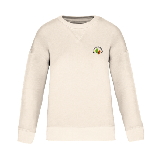 Vruchtdragers Dames Trui Ivory White