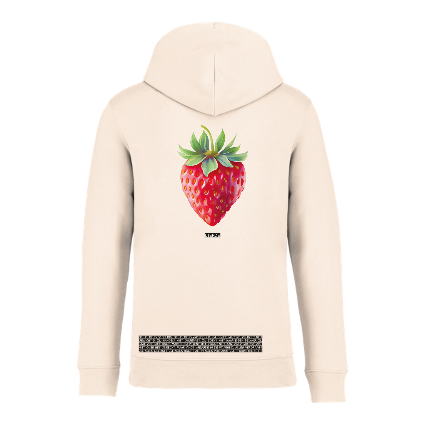 Vruchtdragers Hoodie Ivory white