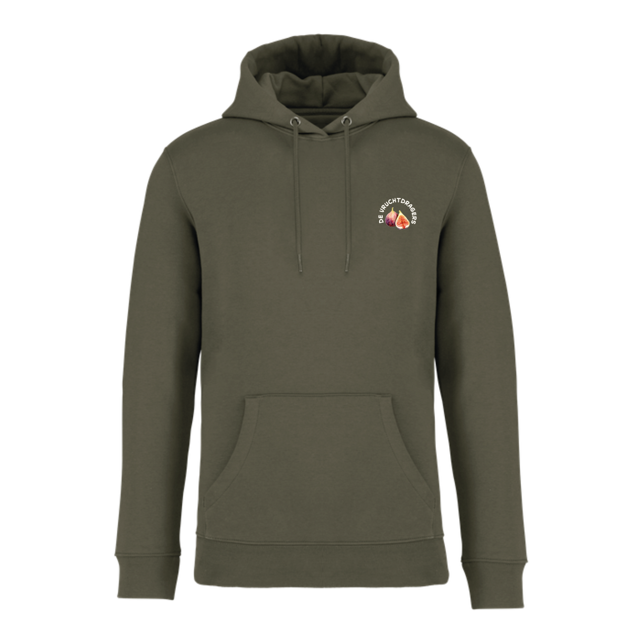 Vruchtdragers Hoodie Khaki green
