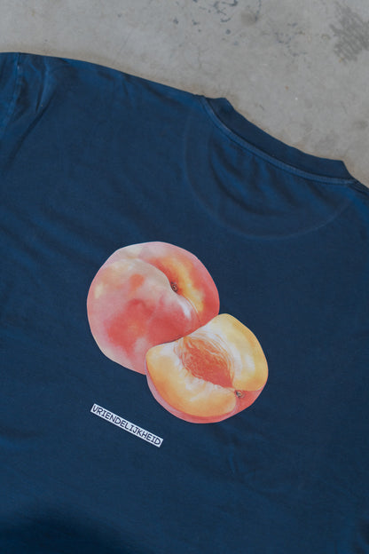 Vruchtdragers Oversized T-shirt Dames Washed blue