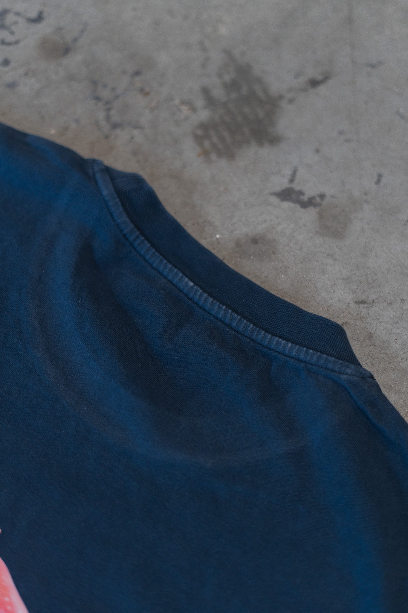Vruchtdragers Oversized T-shirt Dames Washed blue