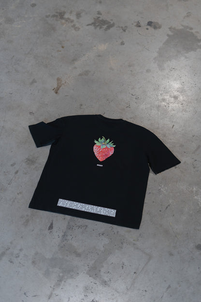 Vruchtdragers Oversized T-shirt man Washed black