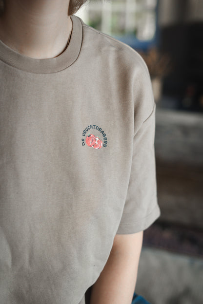 Vruchtdragers Oversized T-shirt Wet sand Sweaterstof