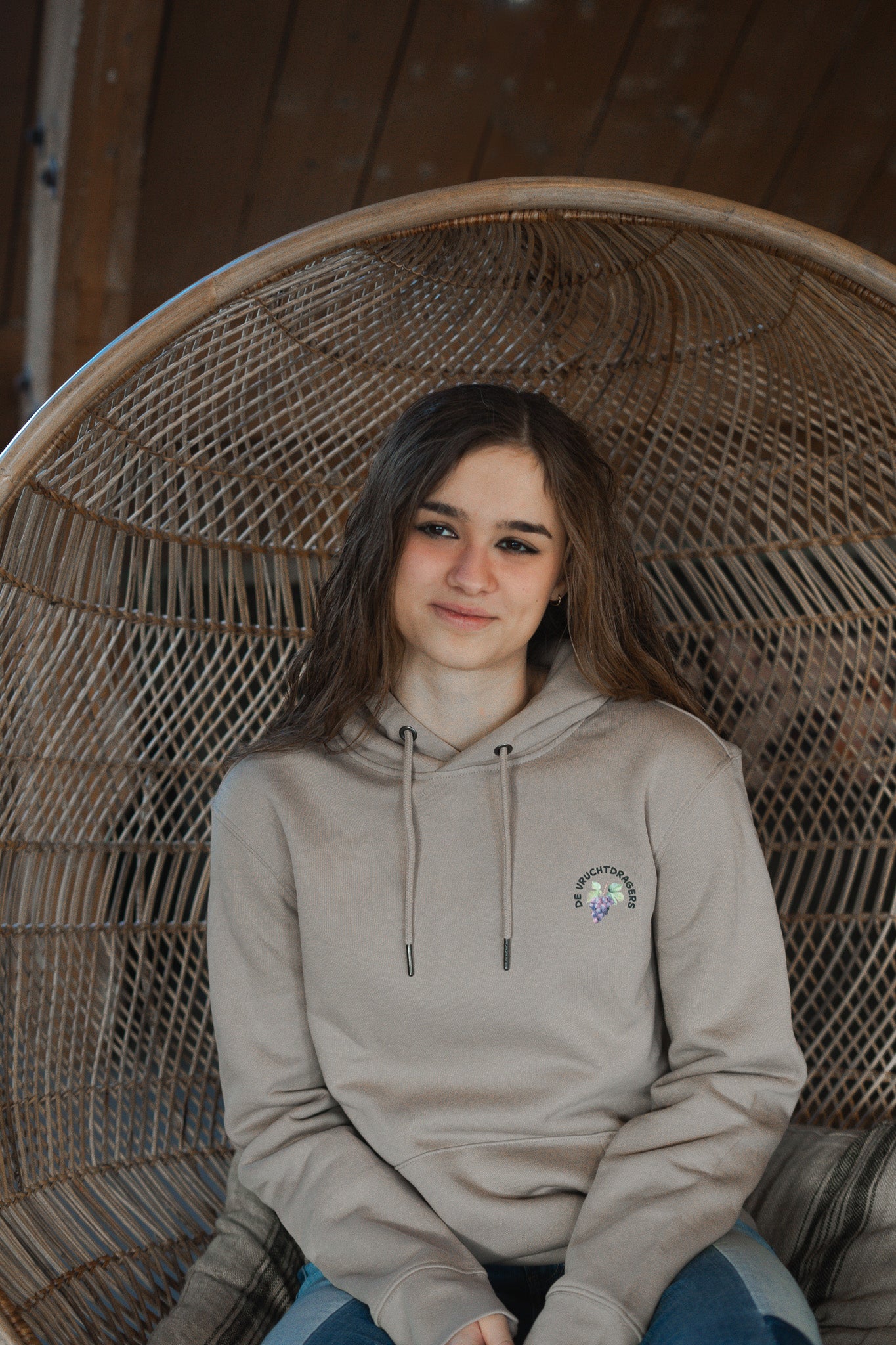 Vruchtdragers Hoodie Wet sand