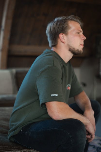 Vruchtdragers Oversized T-shirt Khaki green Sweaterstof