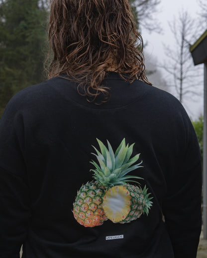 Vruchtdragers Dames Trui Black