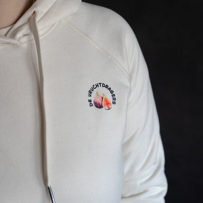 Vruchtdragers Dames Hoodie Ivory white