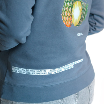 Vruchtdragers Dames Hoodie Mineral Grey