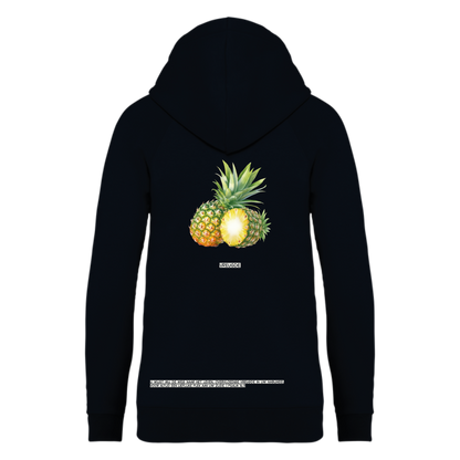 Vruchtdragers Dames Hoodie Black