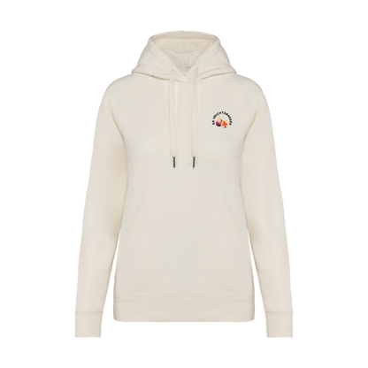 Vruchtdragers Dames Hoodie Ivory white