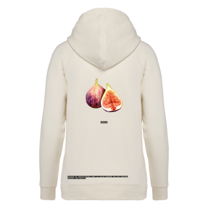 Vruchtdragers Dames Hoodie Ivory white