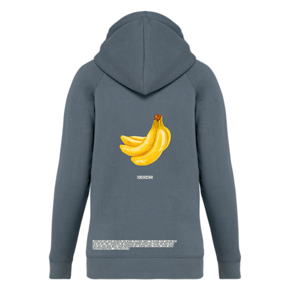Vruchtdragers Dames Hoodie Mineral Grey