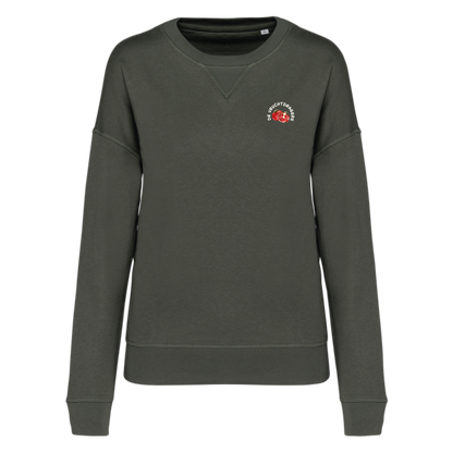 Vruchtdragers Dames Trui Khaki Green
