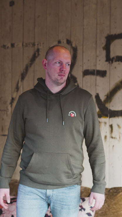 Vruchtdragers Hoodie Khaki green