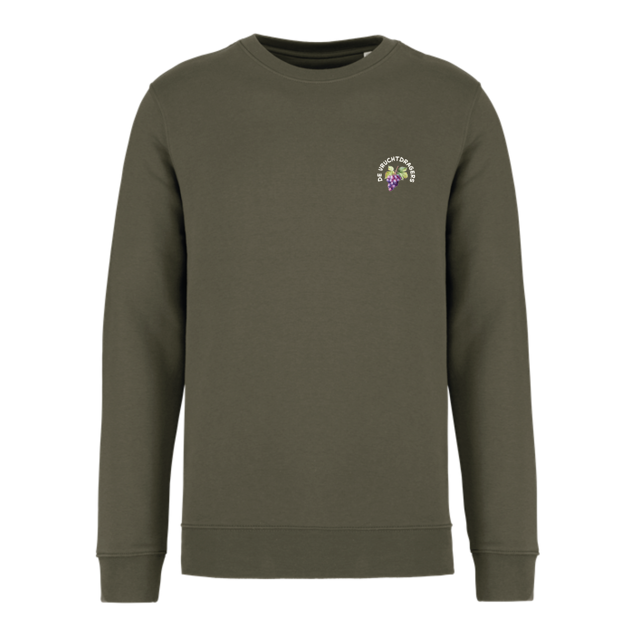 Vruchtdragers Trui Khaki Green