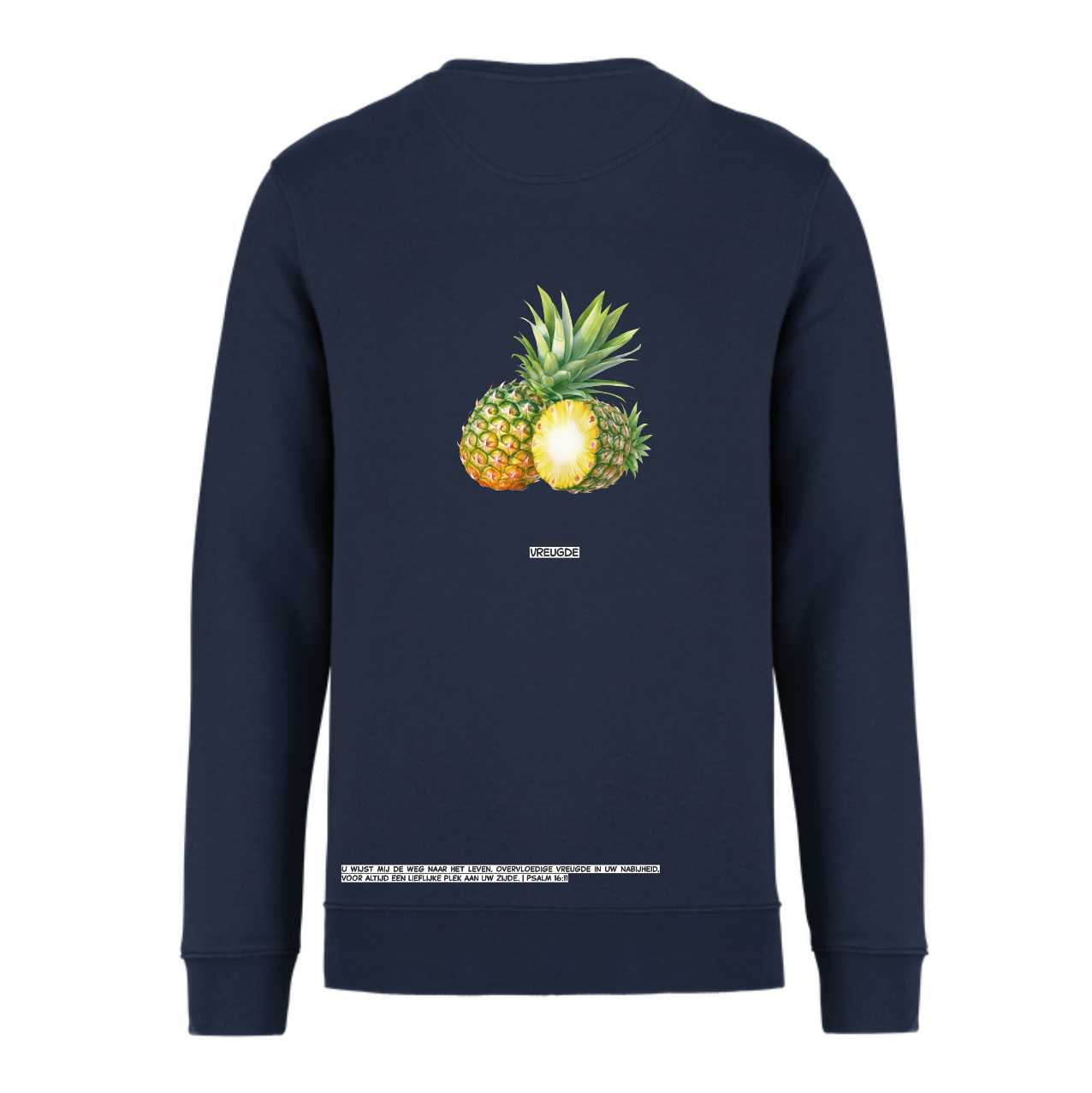 Vruchtdragers Trui Navy Blue